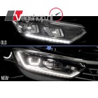 VW Passat (B8) Adapterkabelset van LED naar LED met bochtenverlichting 